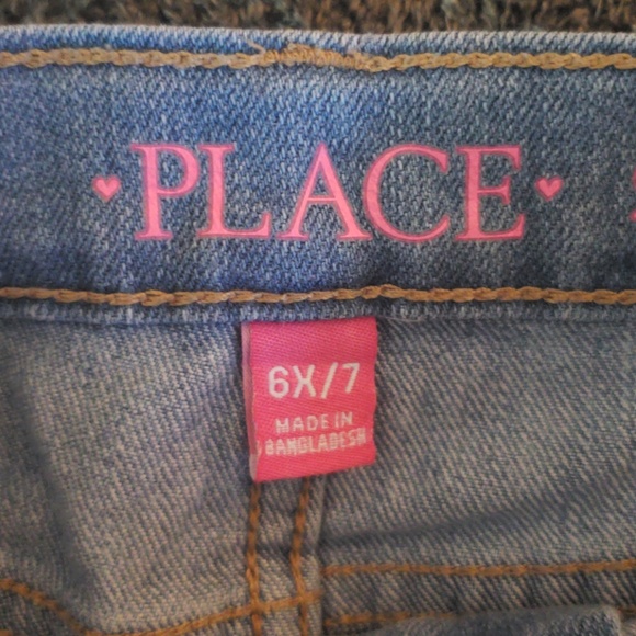 Cutoff Denim Jean shorts - Picture 3 of 3